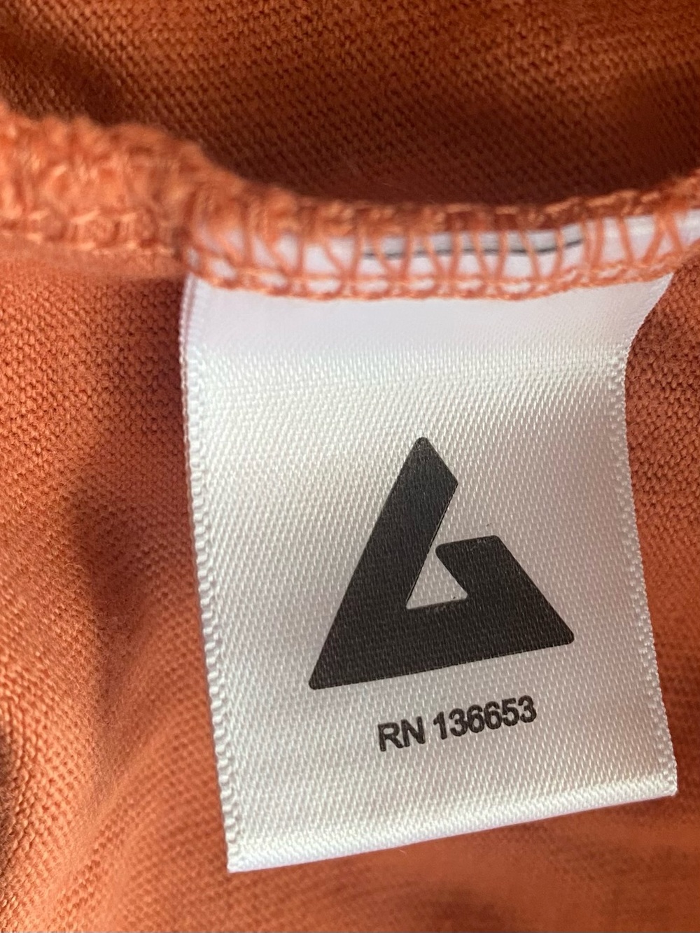 AMERICAN GIANT MIDI TEE DRESS IN APRICOT SIZE LARGE - Picture 7 of 7